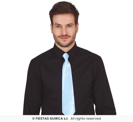 Delikatnie niebieski Krawat, 45cm