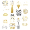 Tatuaże zmywalne Happy New Year