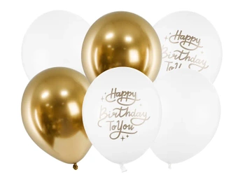 Balony 30cm, Happy Birthday To You, mix