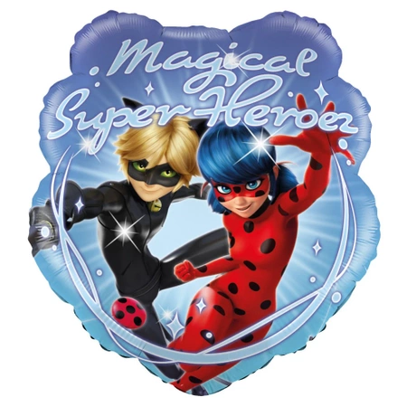 Balony foliowe Miraculous Zestaw 3 szt 18" - 46 cm