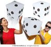 Dmuchana kostka do gry, 30x30 cm 