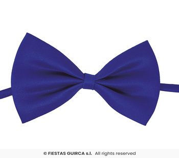 Niebieska Muszka karnawałowa