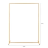 Stojak stelaż do balonów prostokąt złoty zestaw 160x210cm