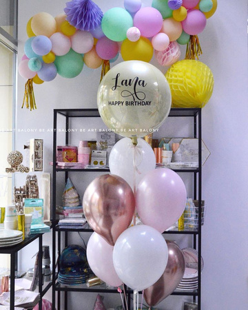 Balon 12" Pastel Delikatny Różowy