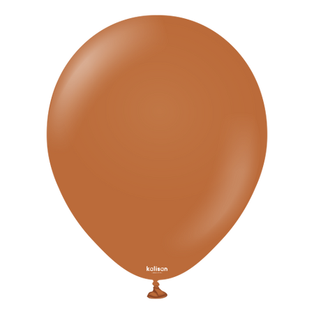 Balony Kalisan 18" Standard Caramel Brown  - 1szt