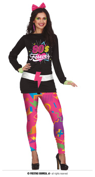 Strój Disco tancerka lata 80-te, rozm L