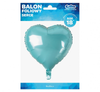 Balon foliowy "Serce", jasnoniebieskie, 18"