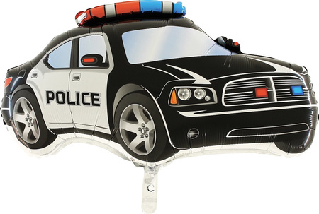 Balon Grabo 28" Policja czarna