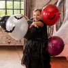 Balony Nietoperze Halloween 12cali 6 szt. zestaw DIY