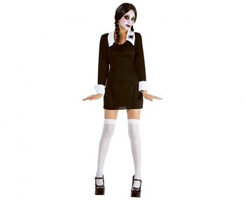 Strój dla dorosłych Gotycka uczennica (sukienka), rozm. M