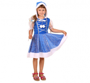 Strój "Śnieżynka Lux", rozmiar 4-9 lat