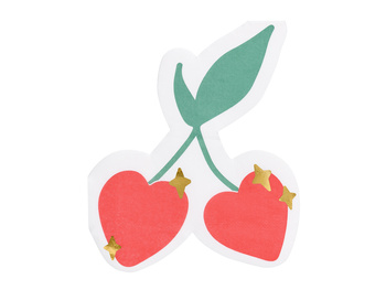 Serwetki Wiśnie, mix, 13.5x16cm