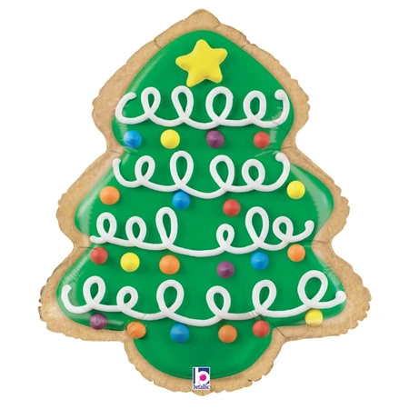 Balon foliowy Tree Cookie 25'' - 64 cm