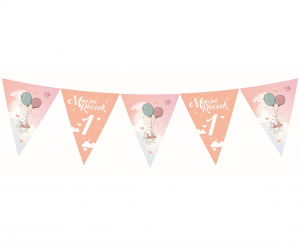 Banner Kolekcja Roczek - Króliczek, 11 flag, 326 cm