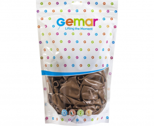 Balony G120 pastel 13" - kawowe 76/ 50 szt.