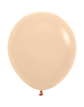 Balony Pastel Matte Malibu Peach 18", 25szt