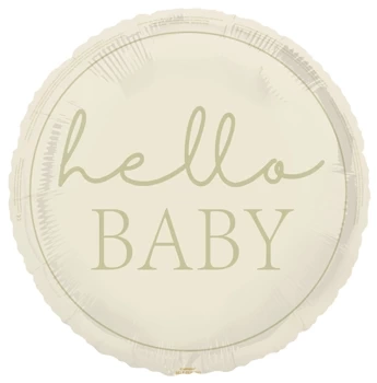 Balon foliowy 18" Hello baby, Boho