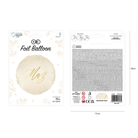 Balon foliowy Mąż 18"