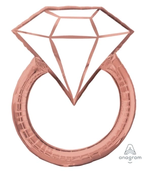 Balony foliowy pierścionek 30"