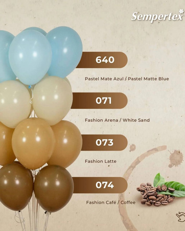 Balony White Sand 18", 1 szt