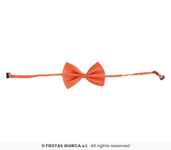 Pomarańczowa Muszka Karnawałowa