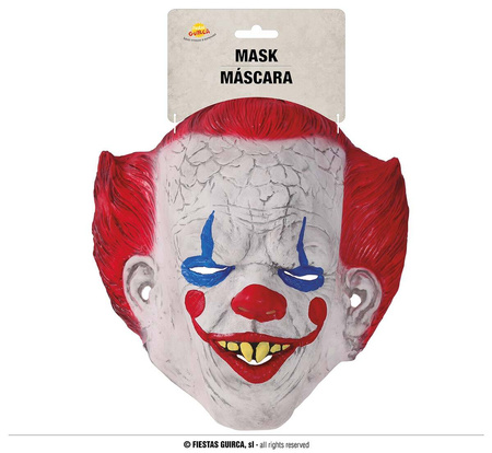 Maska lateksowa Klauna z horroru