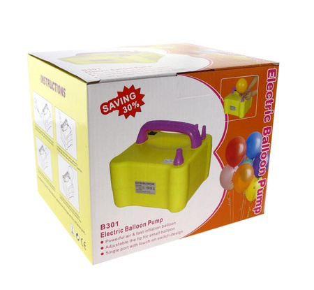 Dmuchawa elektryczna mocna, z jednym wyjściem push