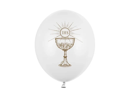 Balony 30cm, IHS, Pastel Pure White