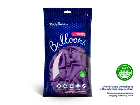 Balony Strong 12cm, Pastel Lavender Blue, 100szt