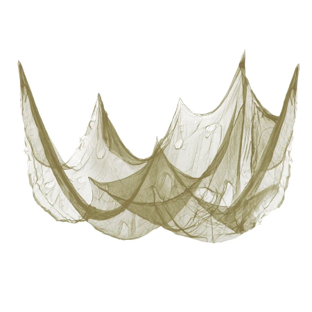 Dekoracja Halloween zielona 76x300cm