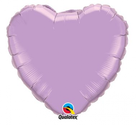 Balon foliowy Serce 18" QL (Perłowe liliowe)