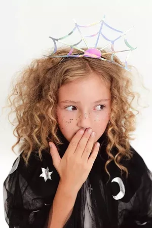 Opaska Pajęczyna, 21x23 cm, holograficzny