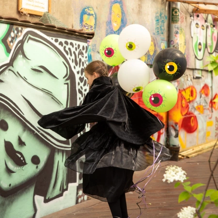 Balony Halloween Oczy 12cali 6 szt