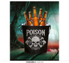 Matalowy kubełek na cłodzenie napojów Poison, 19X23 cm