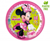 Talerzyki pap. Minnie Happy Helpers, 23 cm, 8 szt. (plastic-free)