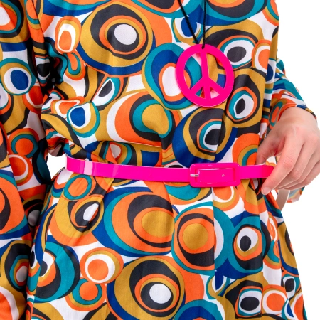 Pasek neonowy różowy 1,5 cm