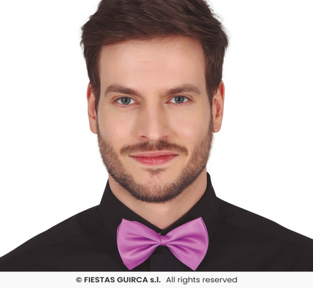 Lawendowa Muszka Karnawałowa