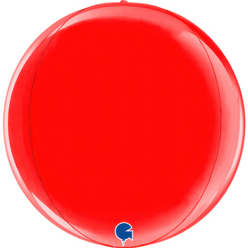 Balon Grabo Globe 11inc Red 4D