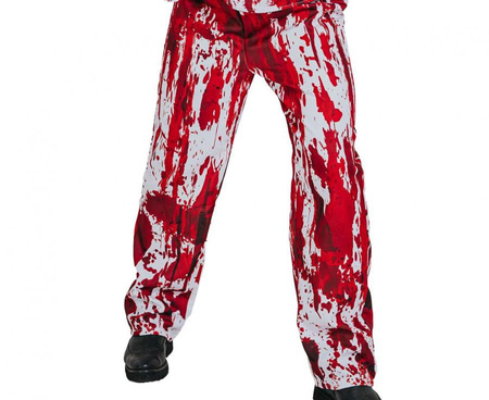 Zestaw dla dorosłych Krwawy Pan Młody (koszula, krawat, spodnie), rozm. 56