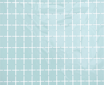 Kurtyna Kwadrat, pastelowa jasnoniebieska, 100x200 cm