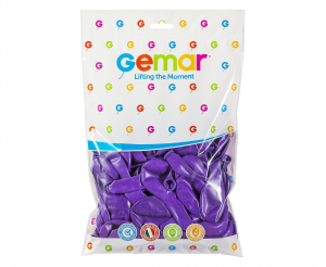 Balony G110 pastel 12" - fioletowe 08/ 100 szt.