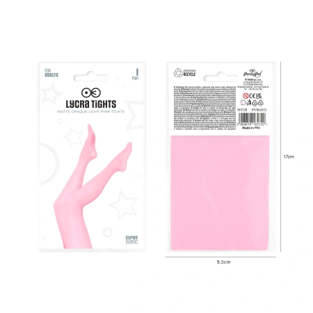 Rajstopy damskie jasny róż