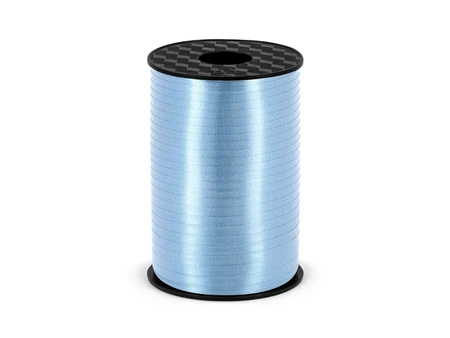 Wstążka plastikowa, błękit, 5mm/225m