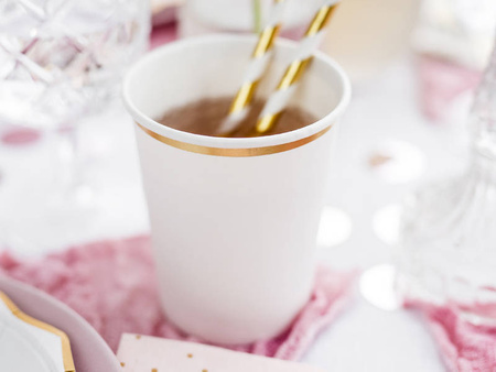 Kubeczki, biały, 260 ml