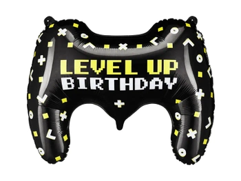 Balon foliowy Gamepad, 72x52 cm, mix