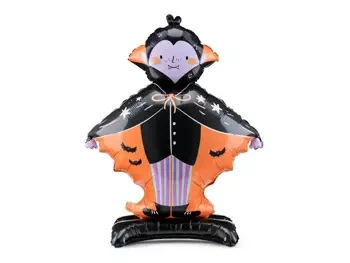 Stojący balon foliowy Dracula, 64x81 cm, mix