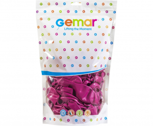 Balony G120 pastel 13" - ciemnoróżowe 07 / 50 szt.