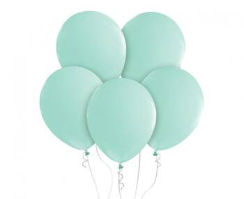Balony Beauty&Charm, makaronowe zielone 12"/ 10 szt.