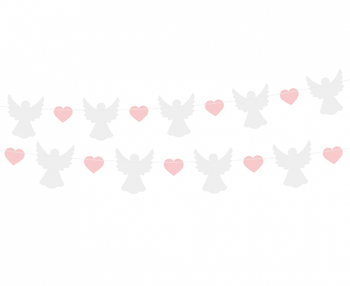 Girlanda papierowa Aniołki