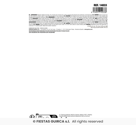 Neonowa taśma klejąca 6 szt, 5m